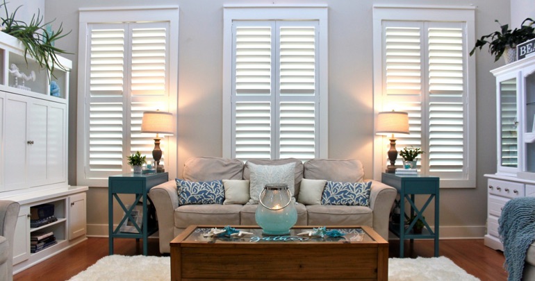 Miami parlor indoor shutters